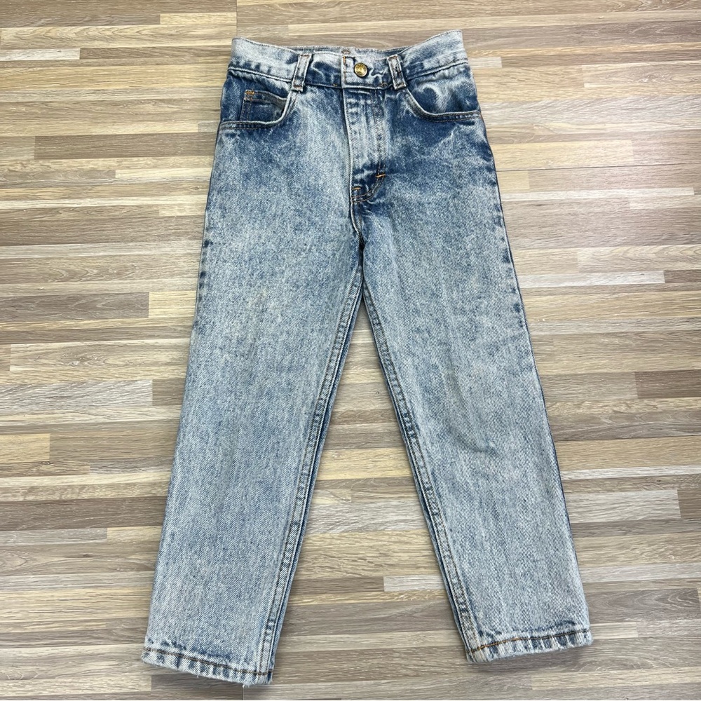 Vintage No Excuses Girls Stonewashed Jeans Size 6 - M138
